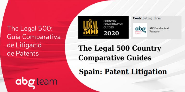 Més informació sobre l'article ABG IP representa a Espanya en la guia sobre Litigació de Patents de The Legal 500