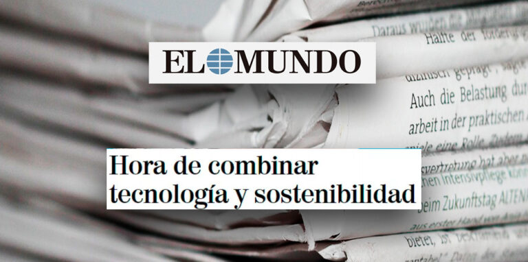 El Mundo | Fernando Prieto participa en un reportaje sobre energía renovable
