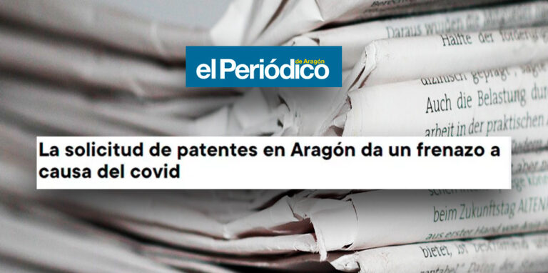 El Periódico de Aragón | Virginia Gómez comenta los datos de solicitudes de patentes registrados en Aragón