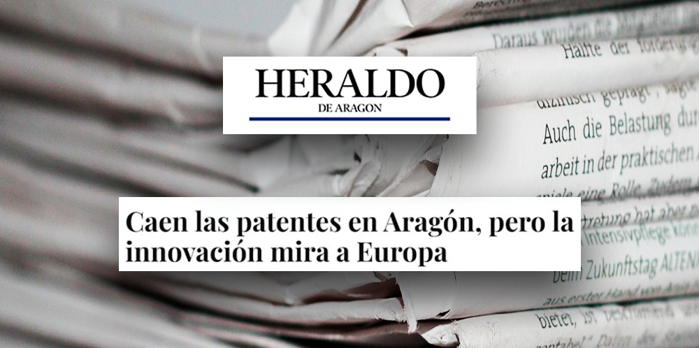 Heraldo de Aragón | Virginia Gómez comenta la caída experimentada por el número de solicitudes de patente argonesas