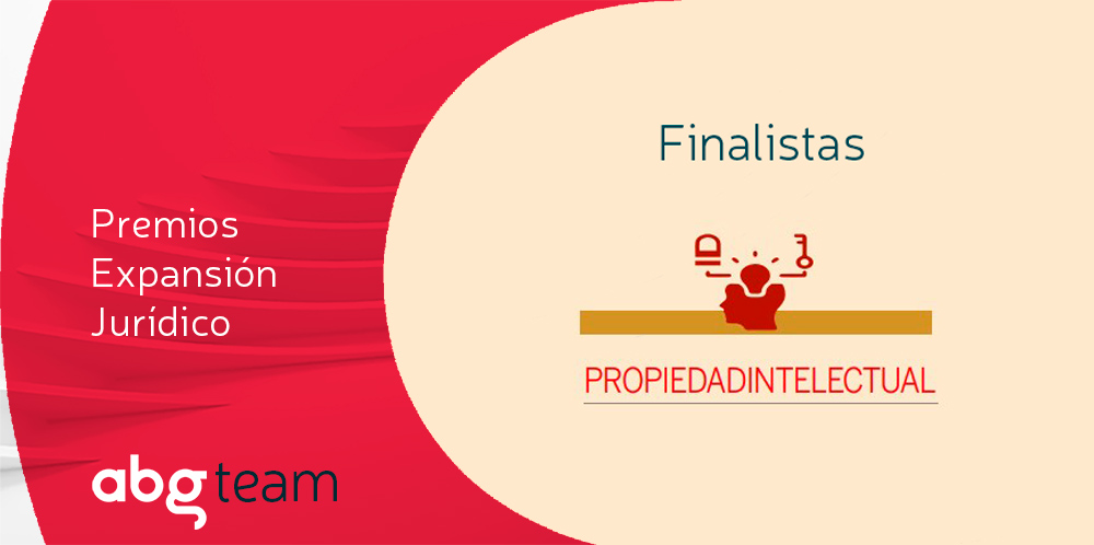 Somos finalistas en los Premios Expansión Jurídico en la categoría Propiedad Intelectual