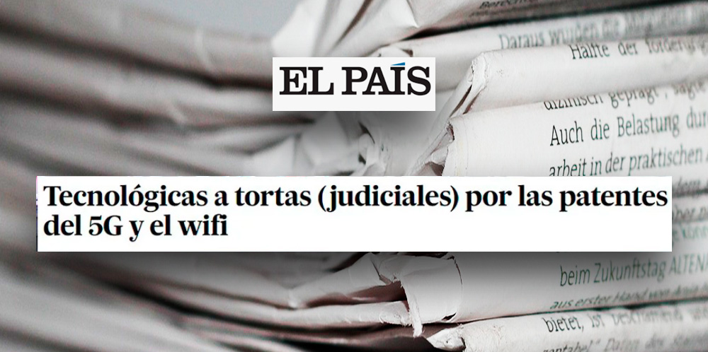 El País | Fernando Prieto colabora en un reportaje sobre patentes esenciales