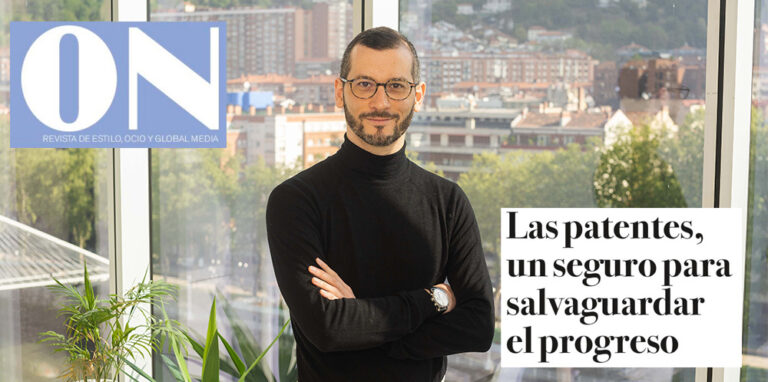 Lee más sobre el artículo Revista ON | Iain McGeoch participa en un reportaje sobre patentes en Euskadi y Navarra