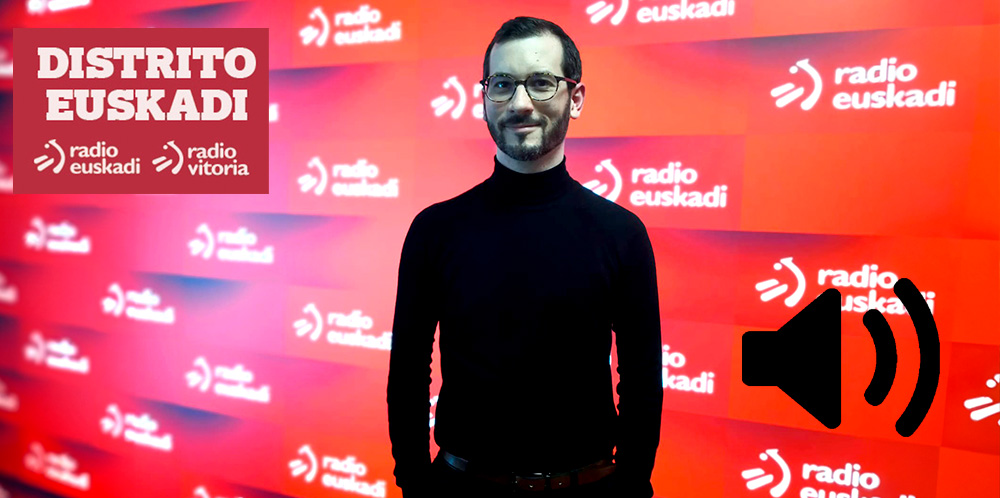 Radio Euskadi | Iain McGeoch participa en el magacín Distrito Euskadi