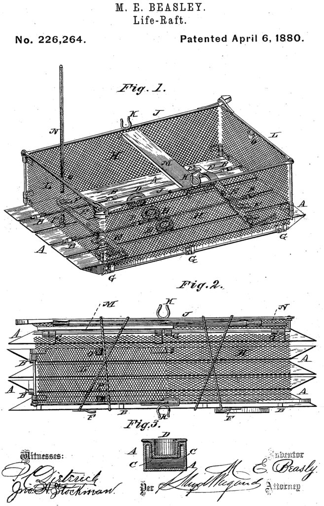 Drawing on patent bt Maria Beasley patente figura