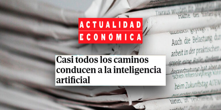 Actualidad Económica – El Mundo | Clara Carranza participa en un reportaje sobre inteligencia artificial
