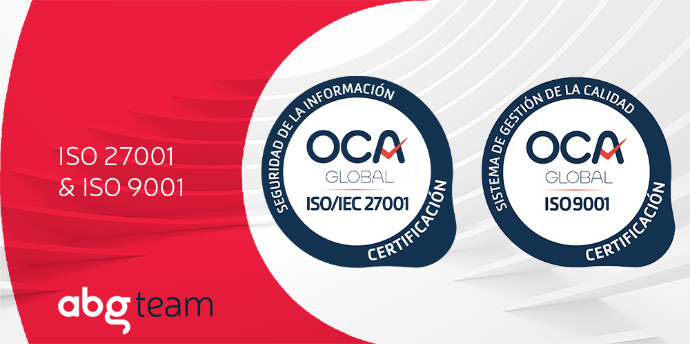 Renovamos las certificaciones ISO27001 de seguridad de la información e ISO9001 de calidad de los servicios
