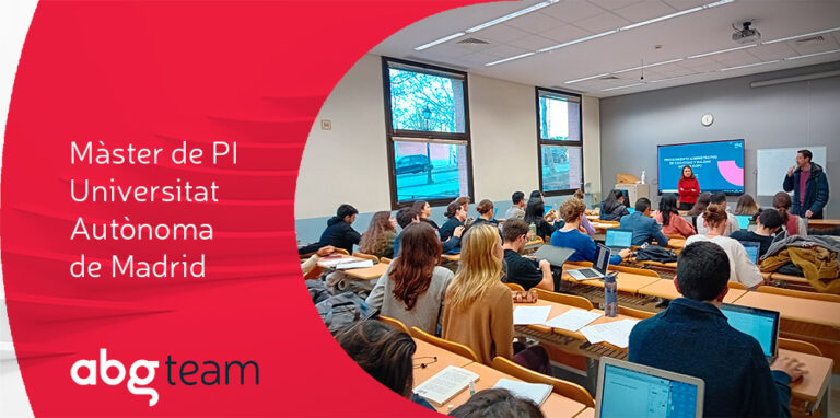 Colaborem en el Màster de PI i Noves Tecnologies de la Universitat Autònoma de Madrid