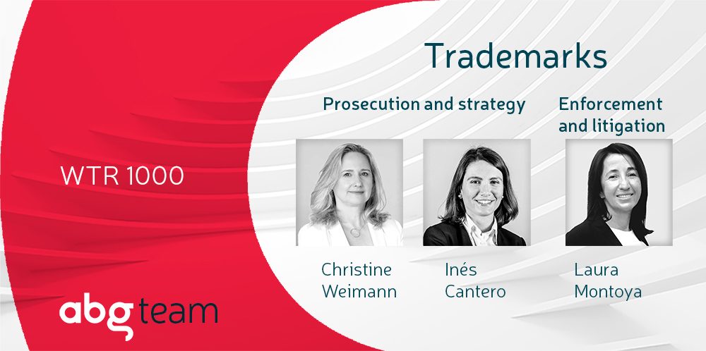 WTR 1000 recommends our services in Trademarks and highlights the work of three of our specialists