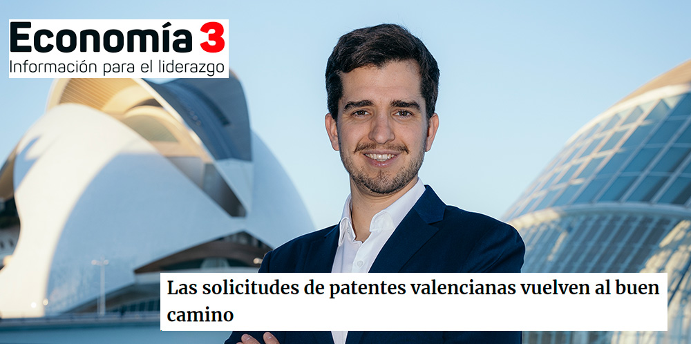 Economía 3 | Jorge Ibor firma una tribuna sobre las solicitudes de patentes europeas presentadas por organizaciones valencianas