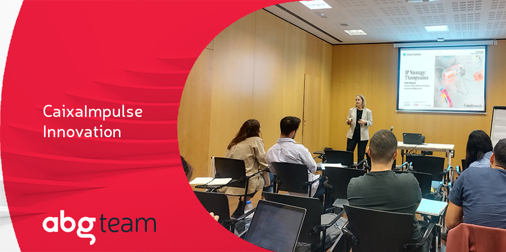 We provide intellectual property strategy training for CaixaImpulse Innovation program projects